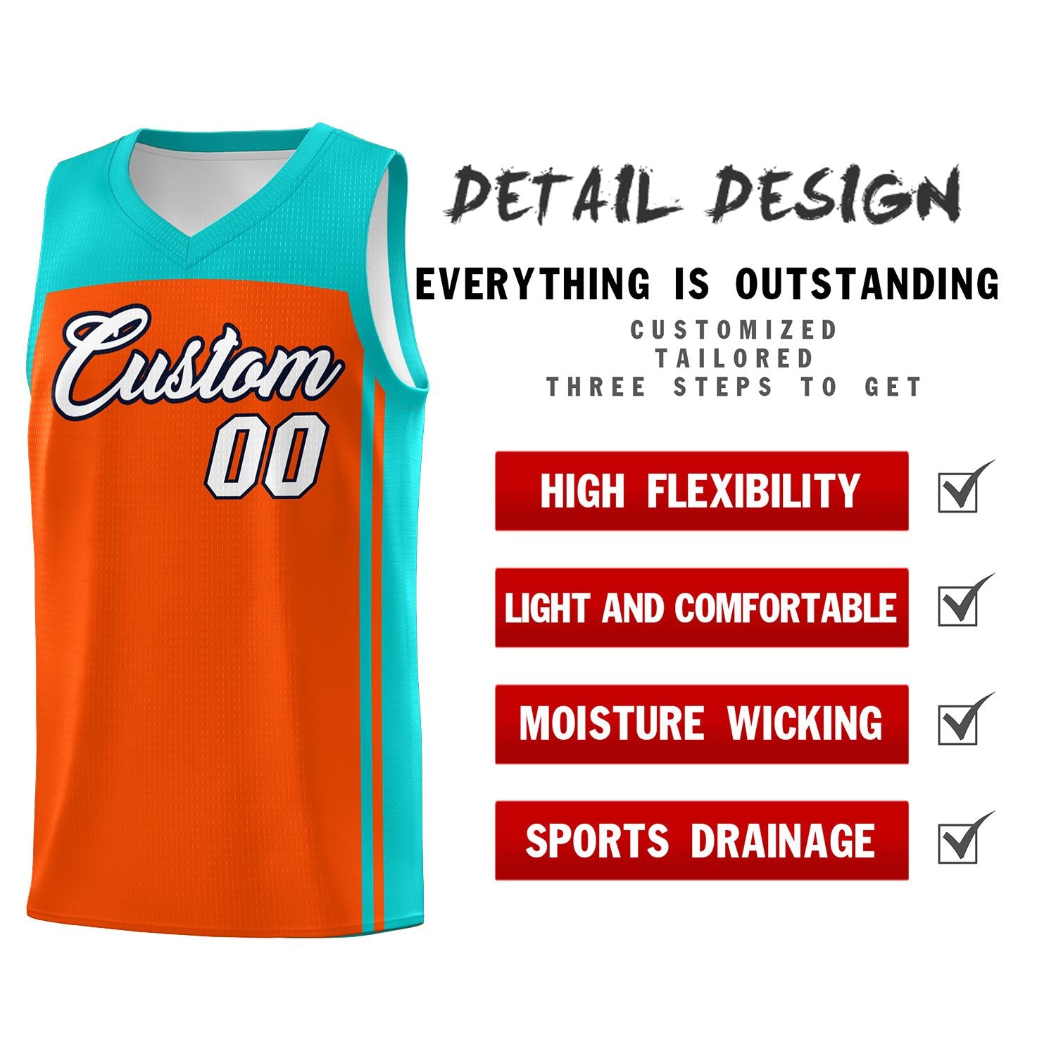 Custom Orange Bright Green Classic Sets Sports Uniform Basketball Jersey