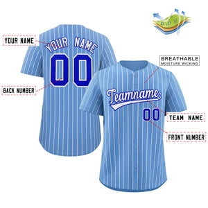 custom pinstripe baseball uniforms