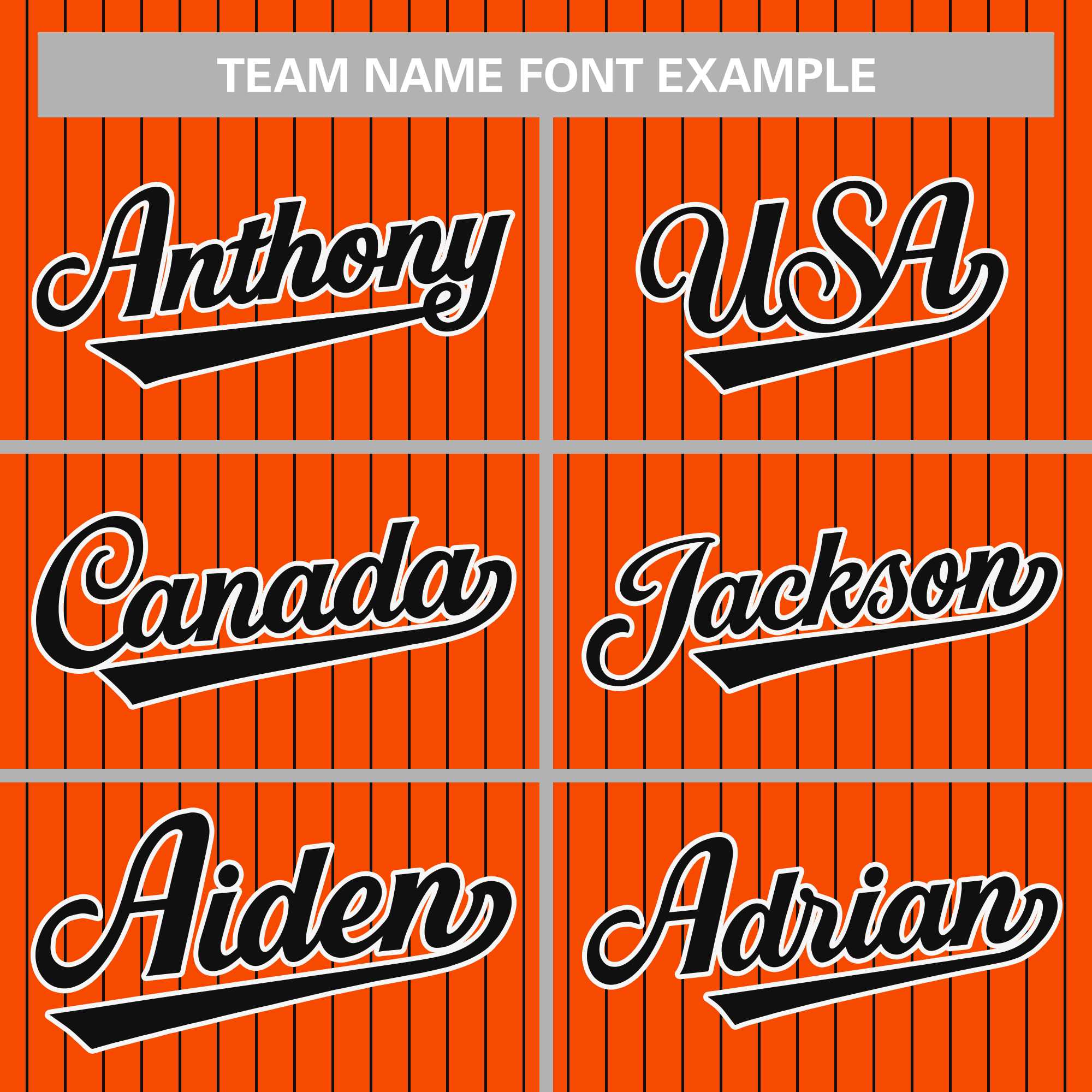 custom pin stripe baseball jerseys size chart