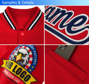 Veste de baseball universitaire personnalisée à manches raglan pour hommes femmes jeunes