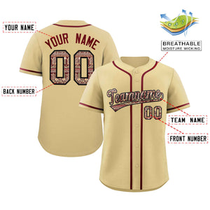 Custom Personalized Baseball Jersey Stitched Ethnic Pattern Name Number Sports Unifrom