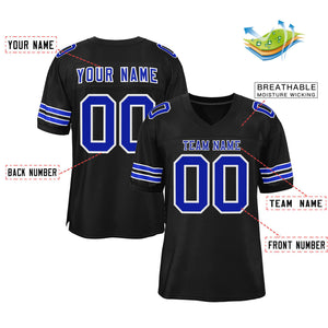 customize black football jerseys for company party