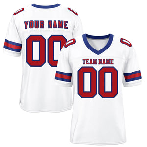 custom mesh football jersey