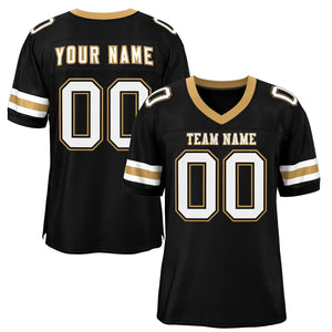 black american football jersey