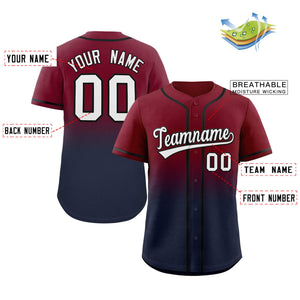 Personalized baseball uniforms