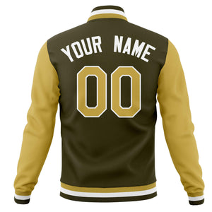 Custom Full-Snap Baseball Varsity Jackets with Personalized Coats