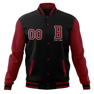 Custom Varsity Letterman Jacket Personalized Stitched Bomber Baseball Coat