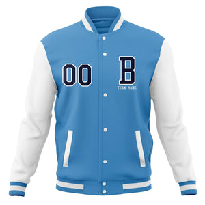 Custom Varsity Letterman Jacket Personalized Stitched Bomber Baseball Coat