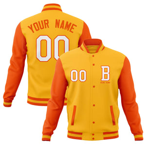 Custom Varsity Letterman Jacket Personalized Stitched Bomber Baseball Coat