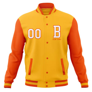 Custom Varsity Letterman Jacket Personalized Stitched Bomber Baseball Coat