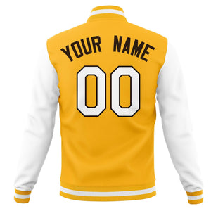 Custom Full-Snap Baseball Varsity Jackets with Personalized Coats