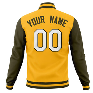 Custom Full-Snap Baseball Varsity Jackets with Personalized Coats