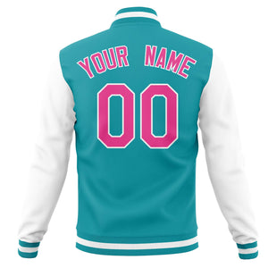 Custom Varsity Letterman Jacket Personalized Stitched Bomber Baseball Coat