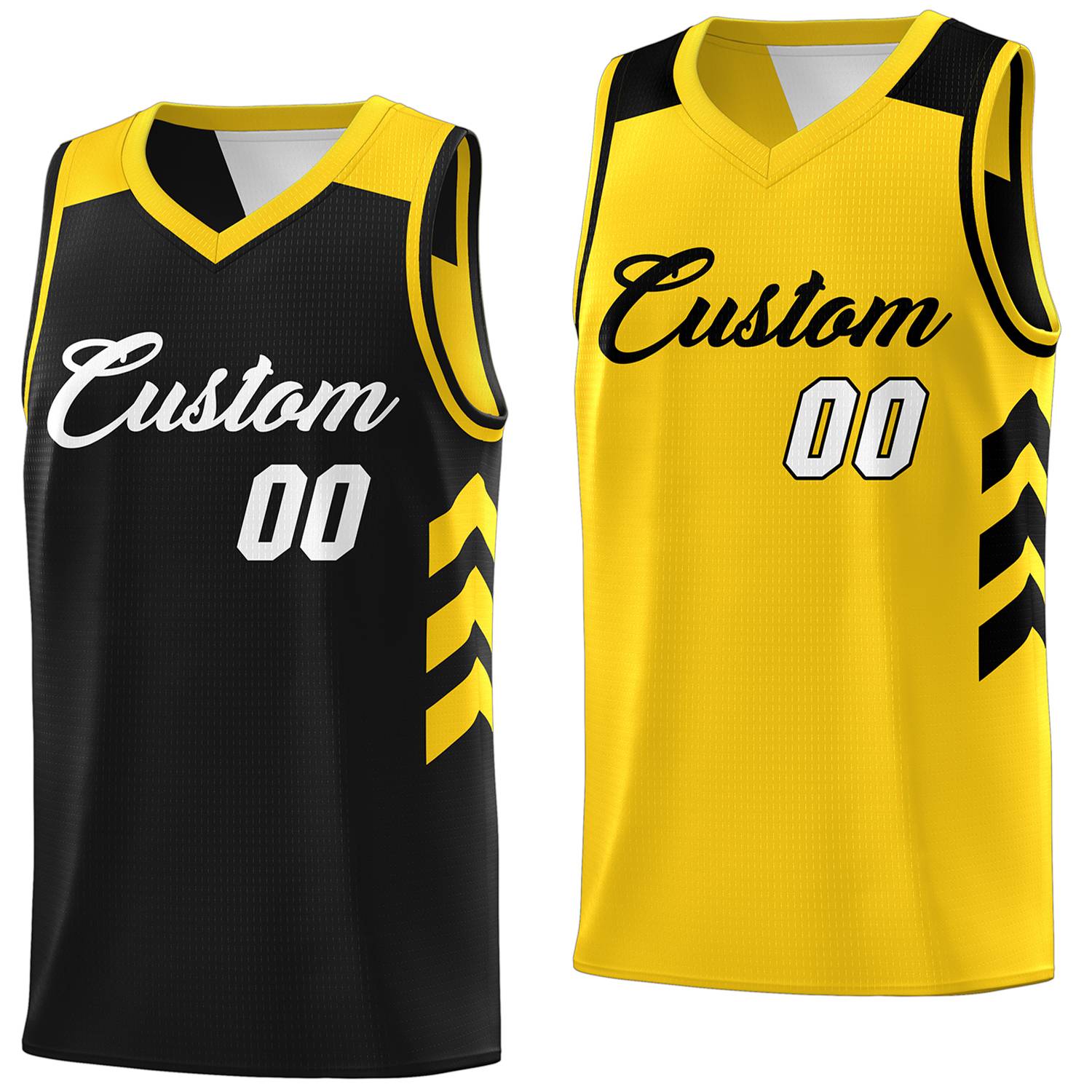 reversible basketball practice jerseys