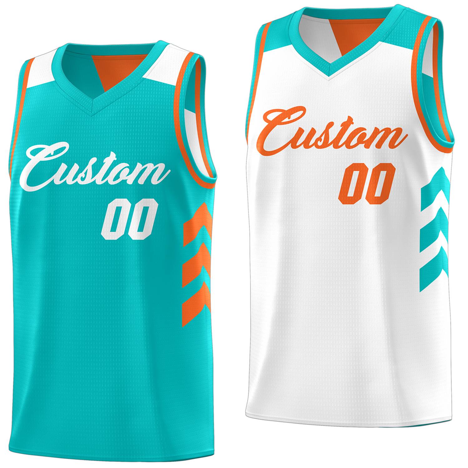 youth reversible basketball jerseys