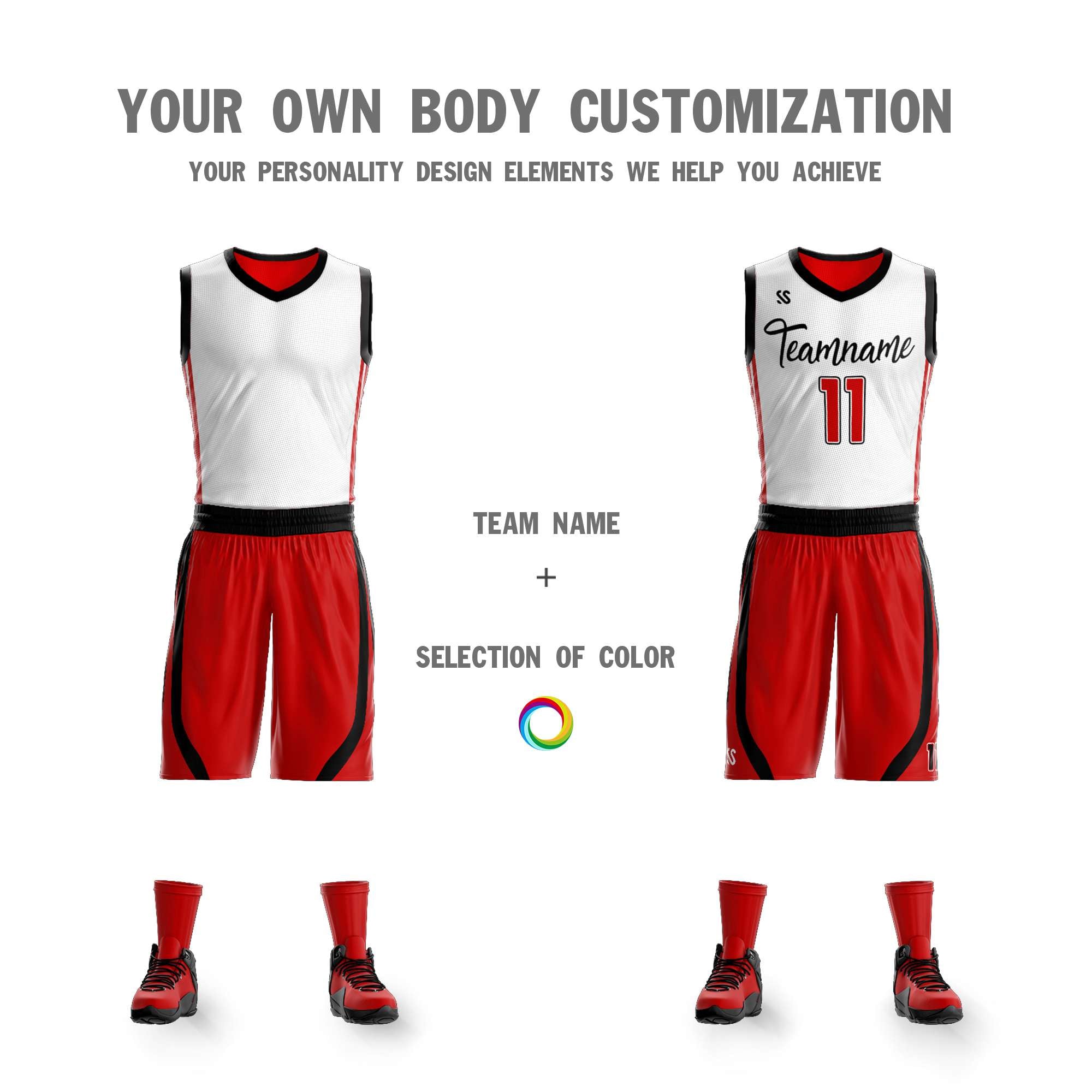 youth reversible basketball jerseys