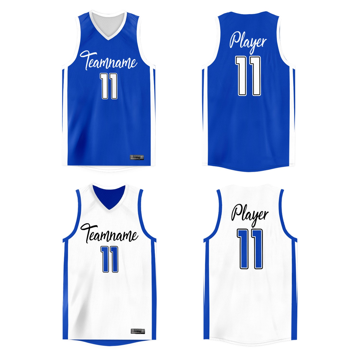 two sides basketball jersey