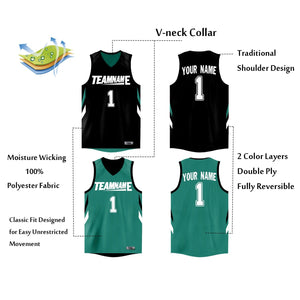 reversible basketball jerseys back details