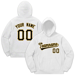 Custom White Classic Style Sweatshirt Fashion Hoodie Uniform