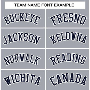 Custom Gray Navy-White Raglan Sleeves Pullover Personalized Team Sweatshirt Hoodie