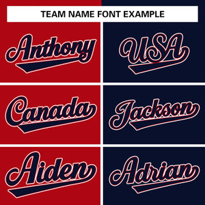 letterman jackets team name font example