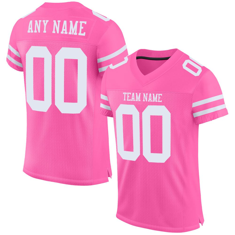 pink football jersey